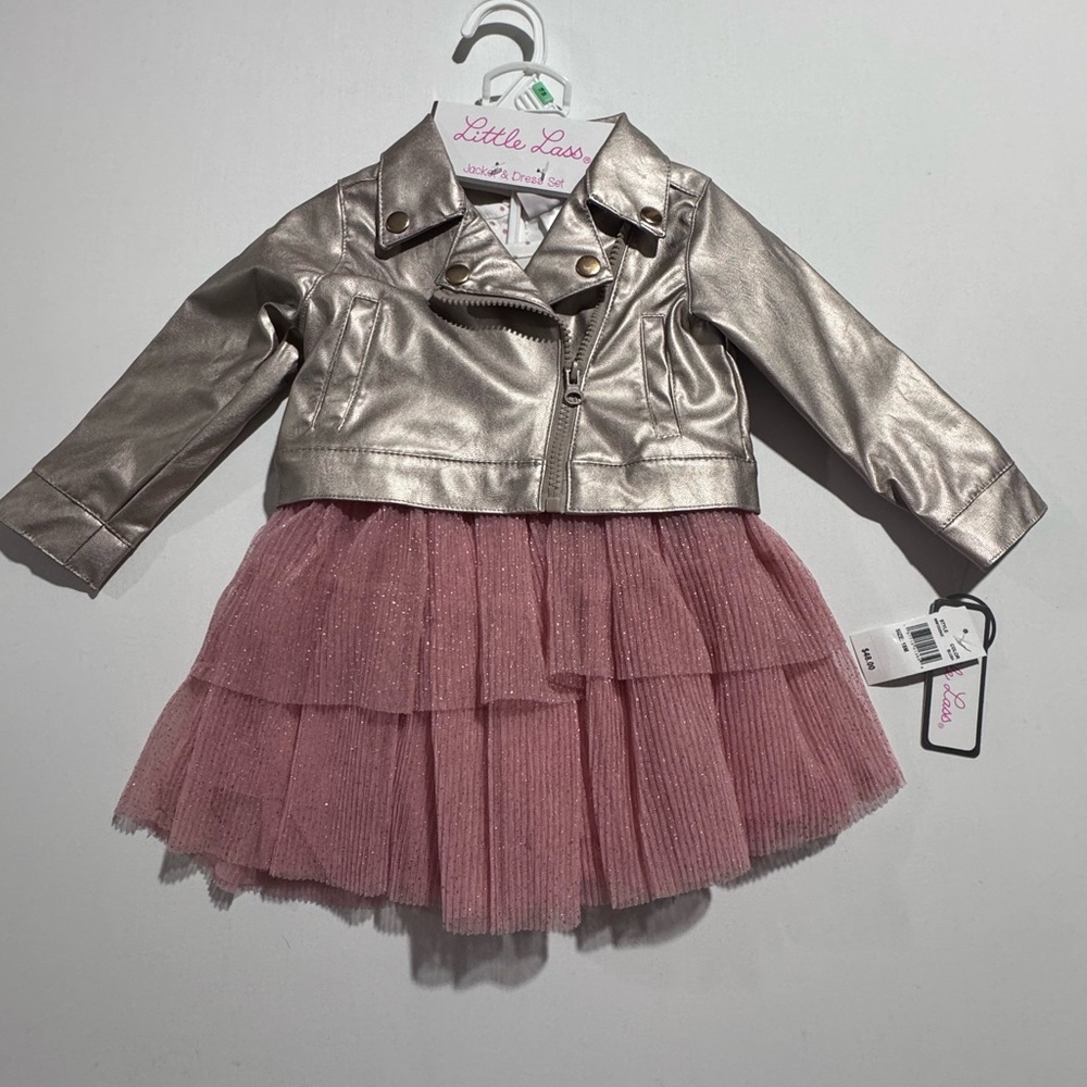 Little Lass Jacket & Dress 18months old